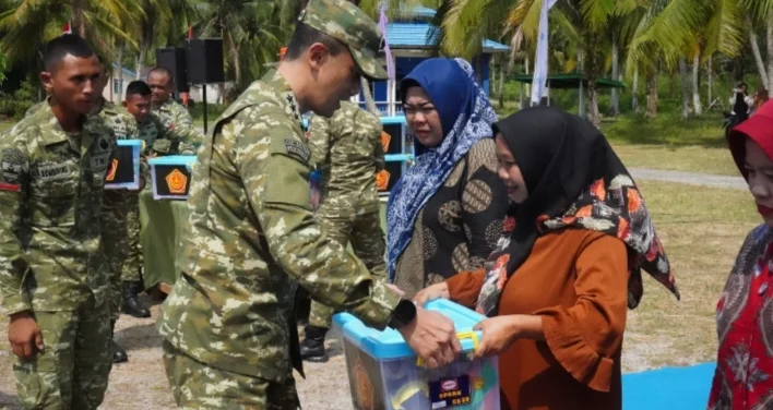 Kaster TNI Pastikan Layanan Kesehatan Gratis Berjalan Optimal, Kodam XIX Tuanku Tambusai Hadir untuk Masyarakat Lingga