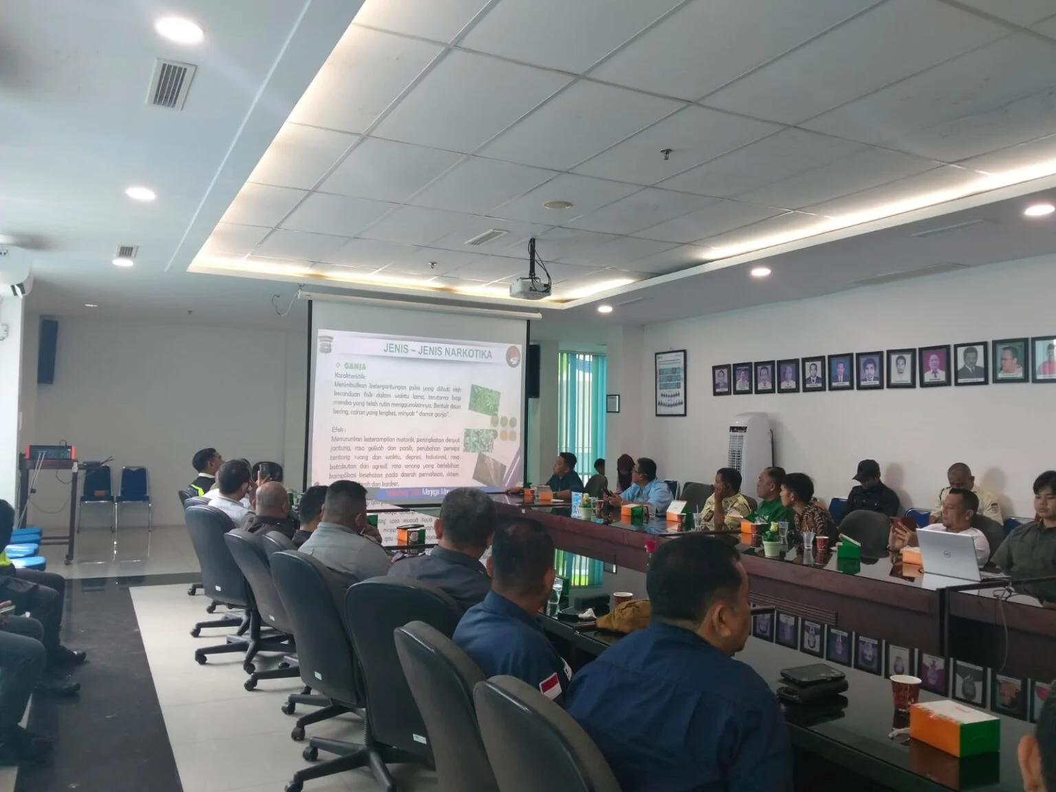 Sosialisasi Narkoba, Pelindo Dumai Tekankan Disiplin dan Profesionalisme