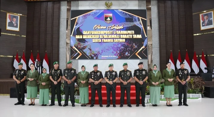 Kodam XIX Tuanku Tambusai Perkuat Regenerasi Kepemimpinan, Empat Perwira Dipercaya Emban Tugas Baru