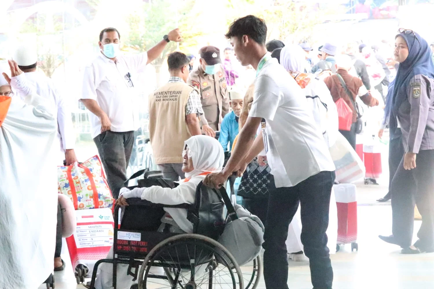 Terminal Penumpang Pelindo Dumai Dukung Mobilitas Jemaah Haji ke Daerah Asal